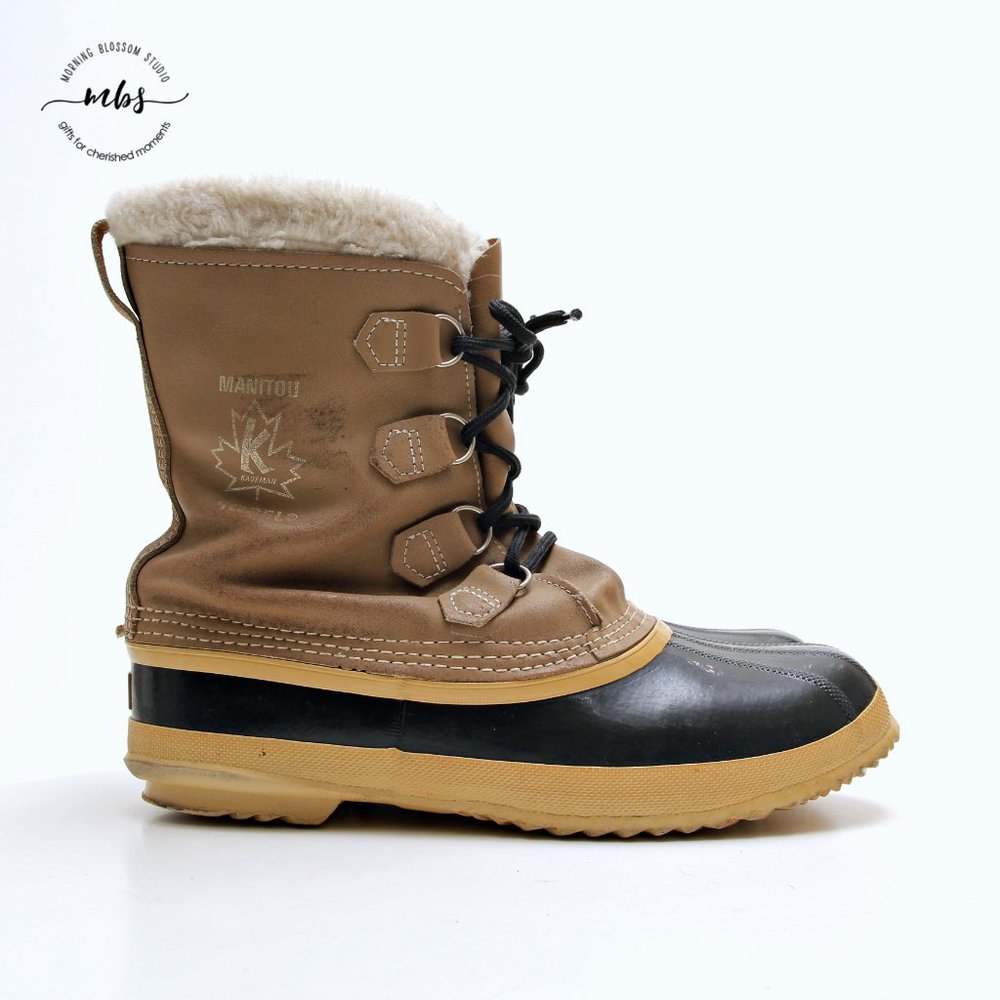 Sorel Kaufman Manitou Wool Blend Winter Boots